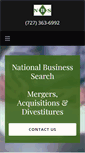 Mobile Screenshot of businessmergers.com
